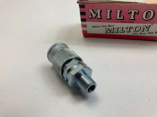 Milton 1834 H-Style Compressor MALE Coupler 1/4'' NPT Air Tool Fitting