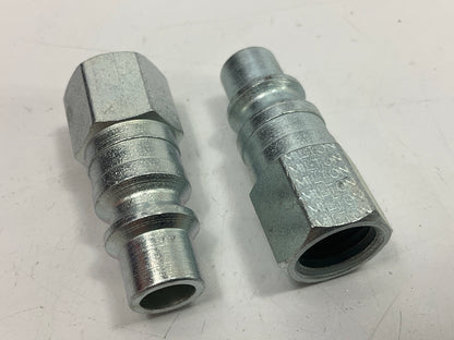 Milton 1840 Female Plug 1/4 NPT (3/8 Series) H Style, Box Of 10