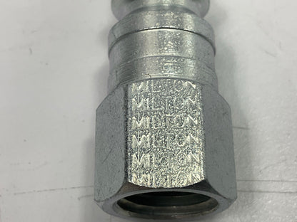 Milton 1840 Female Plug 1/4 NPT (3/8 Series) H Style, Box Of 10