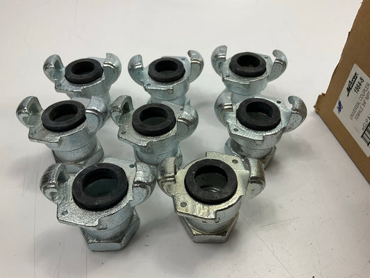 (8) Pack - Milton 1864-8 3/4'' FNPT Twist Lock Universal Coupler Female 3/4'' NPT