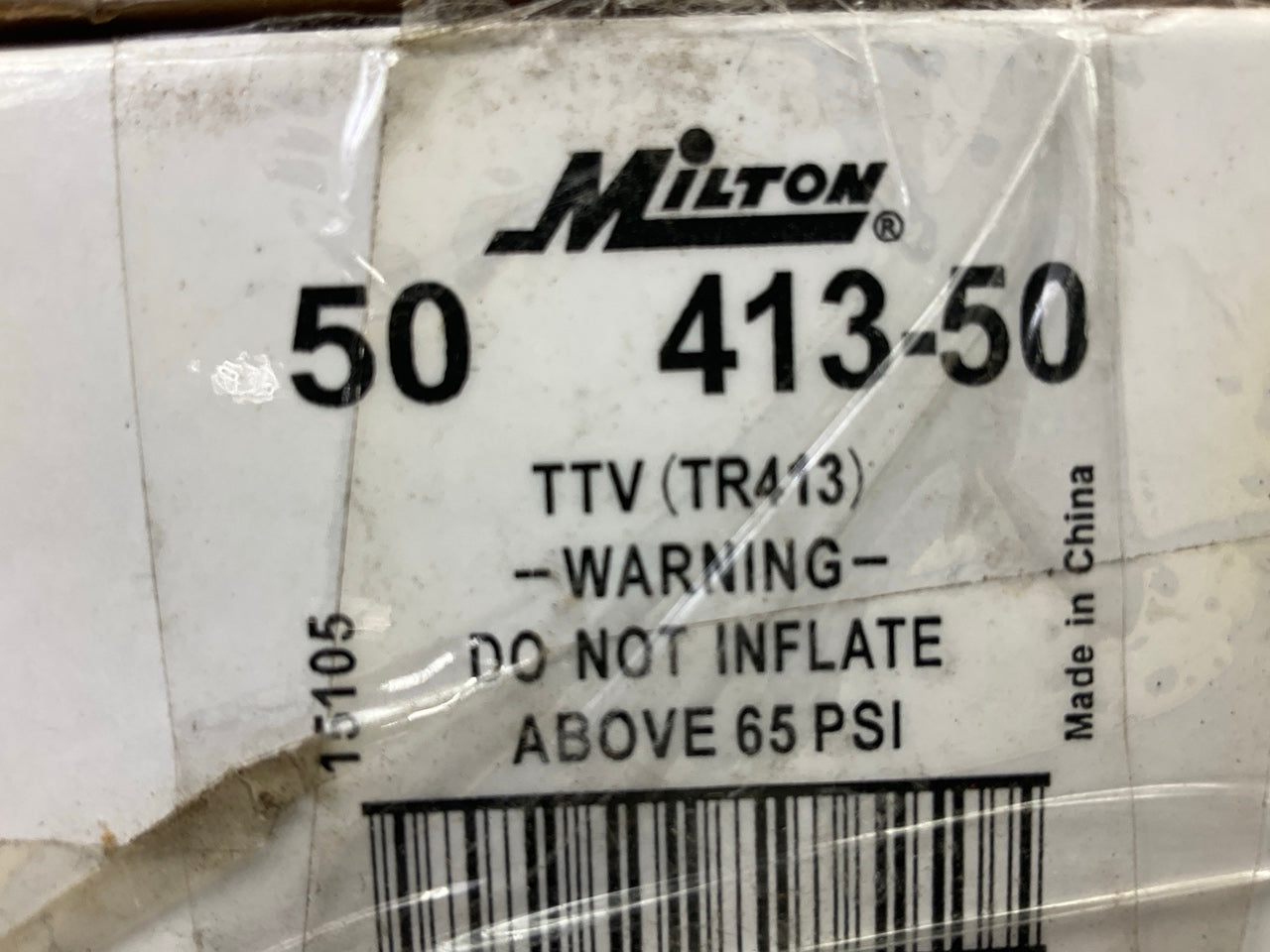 Milton 413-50 1-1/4'' Tubeless Tire Valves - Box Of 50