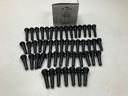 (50) Milton 414-50 Tubeless Tire Valve, 1-1/2'' X 0.453'' - TR414