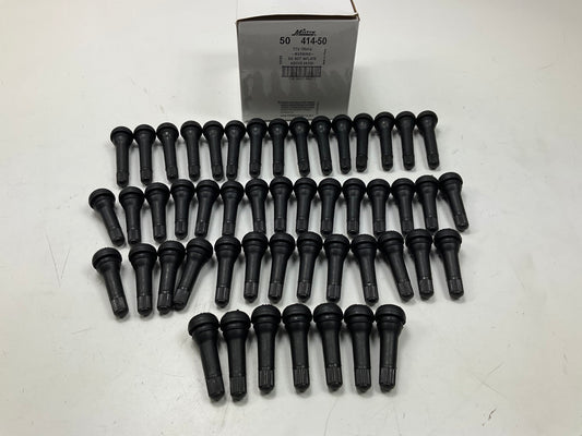 (50) Milton 414-50 Tubeless Tire Valve, 1-1/2'' X 0.453'' - TR414