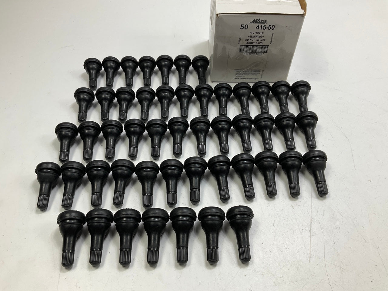 (50) Milton 415-50 1-1/4'' Tubeless Tire Valve