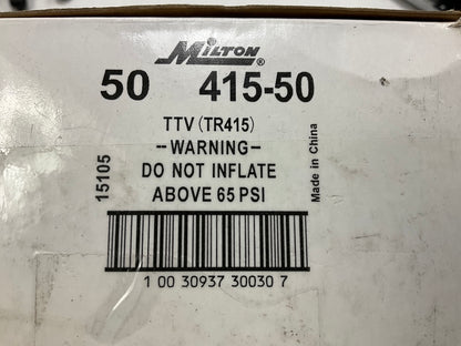 (50) Milton 415-50 1-1/4'' Tubeless Tire Valve