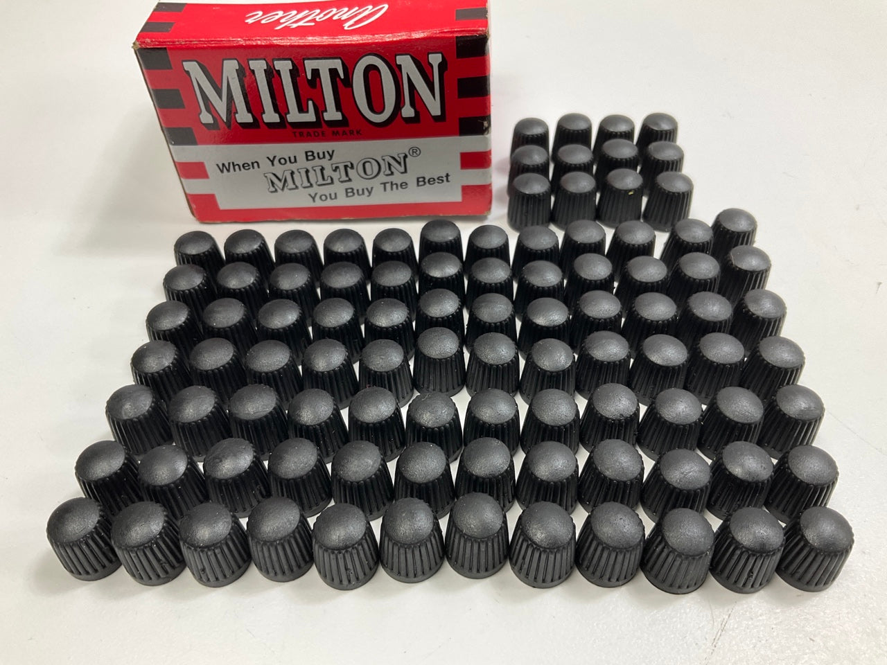 Milton 439 TR VC 8 Dome Type Valve Cap - Box Of 96 Pcs,  439-100