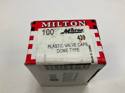 Milton 439 TR VC 8 Dome Type Valve Cap - Box Of 96 Pcs,  439-100