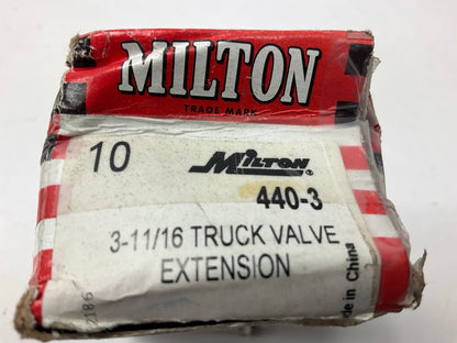 Milton 440-3 3-11/16'' Truck Valve Extension - Box Of 9 Pcs