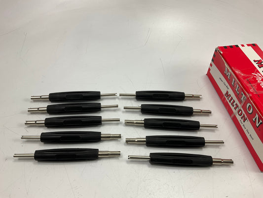 (10) Milton 444 2-in-1 Valve Core Removal And Insertion Tool