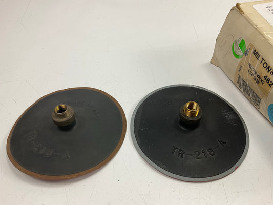 (2) Milton 462 Tractor Valve, TR218-A,  4-1/4'' Base