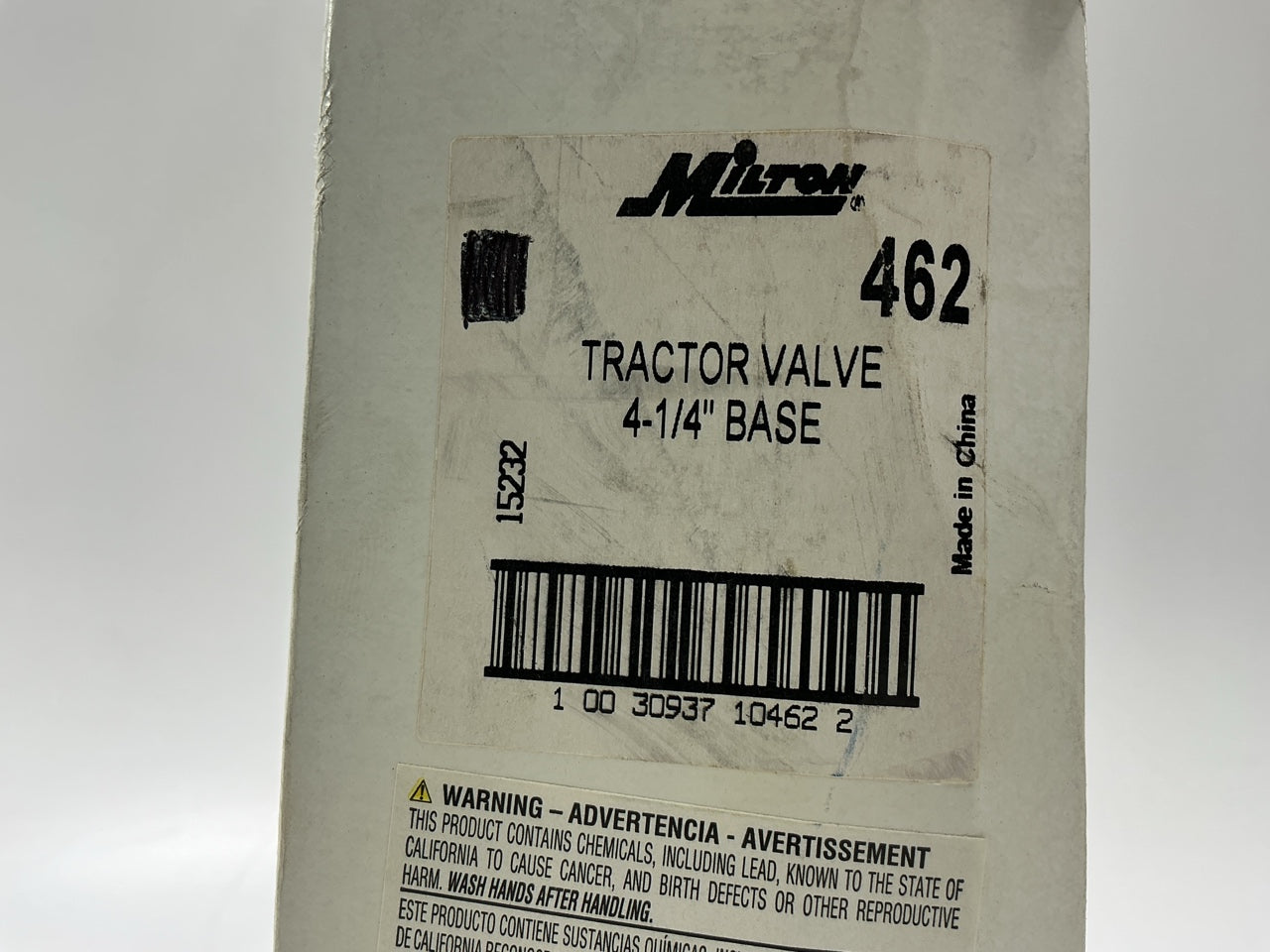 (3) Milton 462 Tractor Valve, TR218-A,  4-1/4'' Base