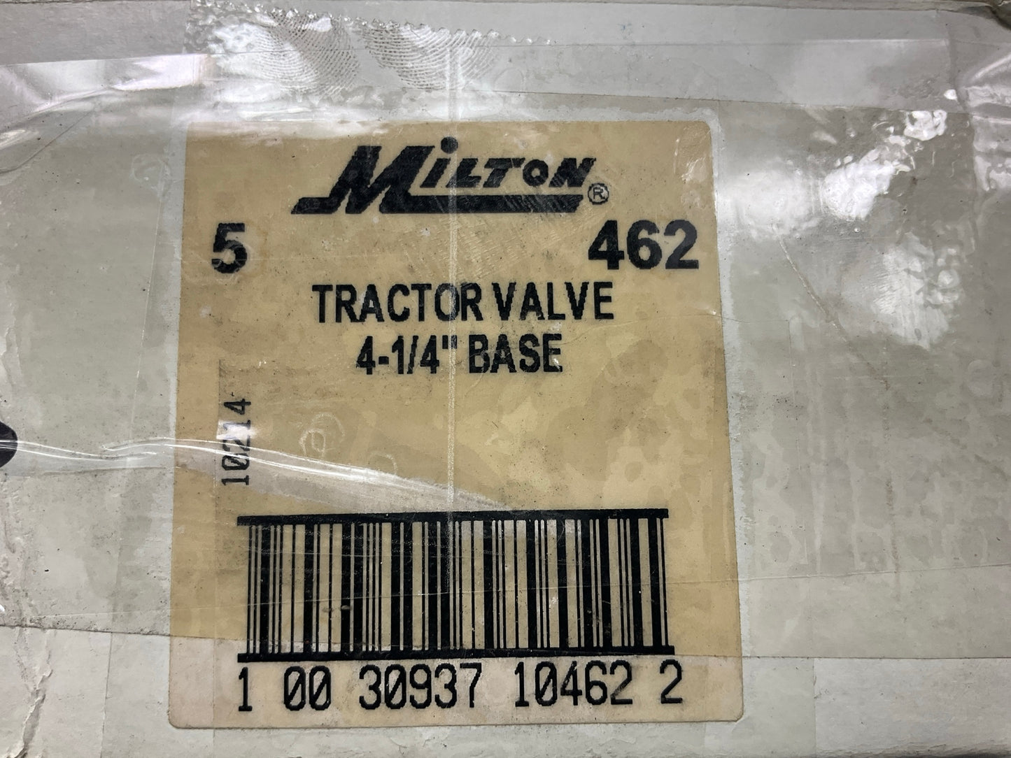 (4) Milton 462 Tractor Valve, TR218-A,  4-1/4'' Base