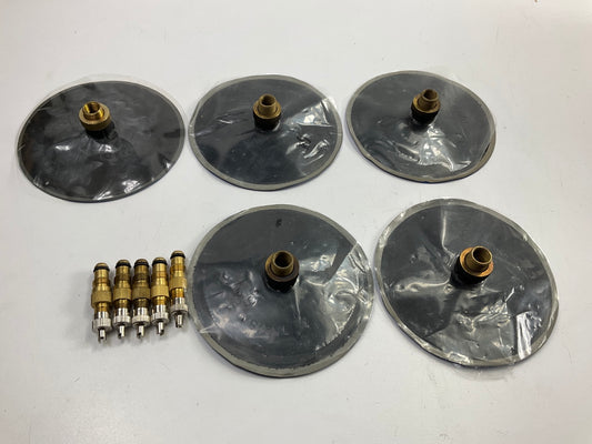 (5) Milton 462 Tractor Valve, TR218-A,  4-1/4'' Base