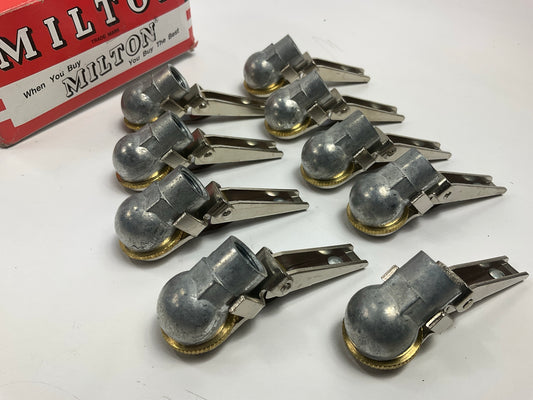 (9) Milton 500-43 7/16''-27 UNS Single Head Grip Air Chuck
