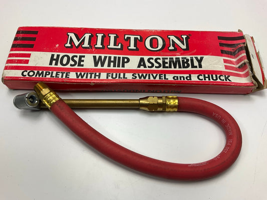 Milton 527 12'' Bayonet Inflator Gauge Hose Whip Replacement