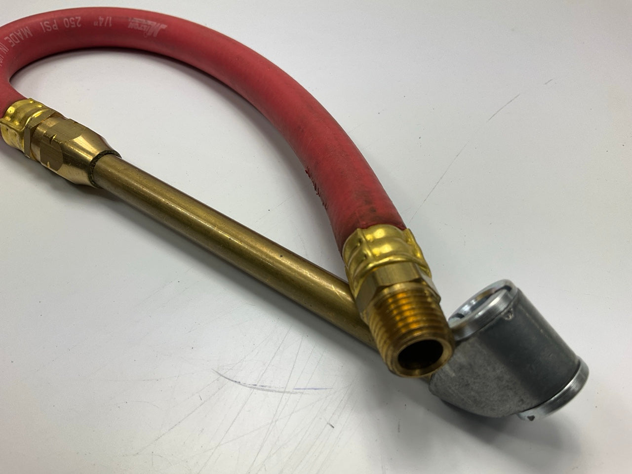 Milton 527 12'' Bayonet Inflator Gauge Hose Whip Replacement