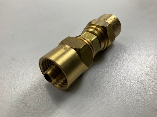 (10) Milton 618 Reusable Brass Hose Mender - Repair Hose With 1/4'' ID Or 5/8'' OD