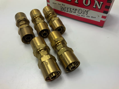 Milton 623 Reusable Brass Hose Mender - Box Of 5 - 3/4'' OD, 3/8'' Hose ID