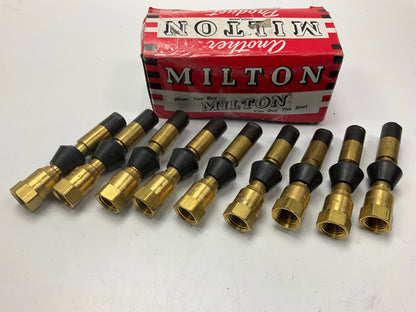 Pack Of (9) - Milton 691 1/4'' FNPT Straight Head Air Chuck