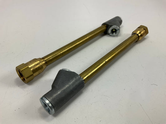 (6) Milton 693 Tire Air Chuck Dual Head HD Truck Straight Large Bore Inflator