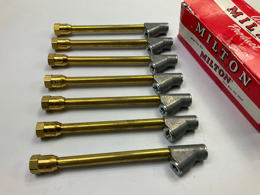 (7) Milton S693 Dual Head Straight Foot Air Chuck