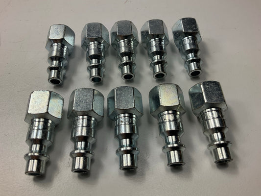 Milton 728 1/4'' FNPT M Style Plug 1/4'' Female NPT - Pack Of 10