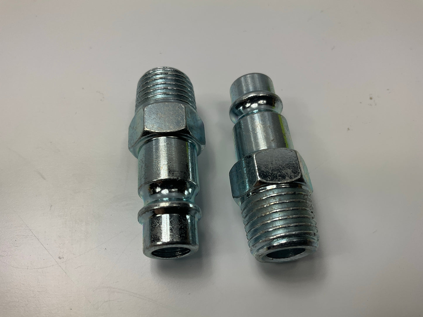 10 Pack - Milton 760 1/4'' Male NPT ''V'' Style HI-FLOW Brass Plug