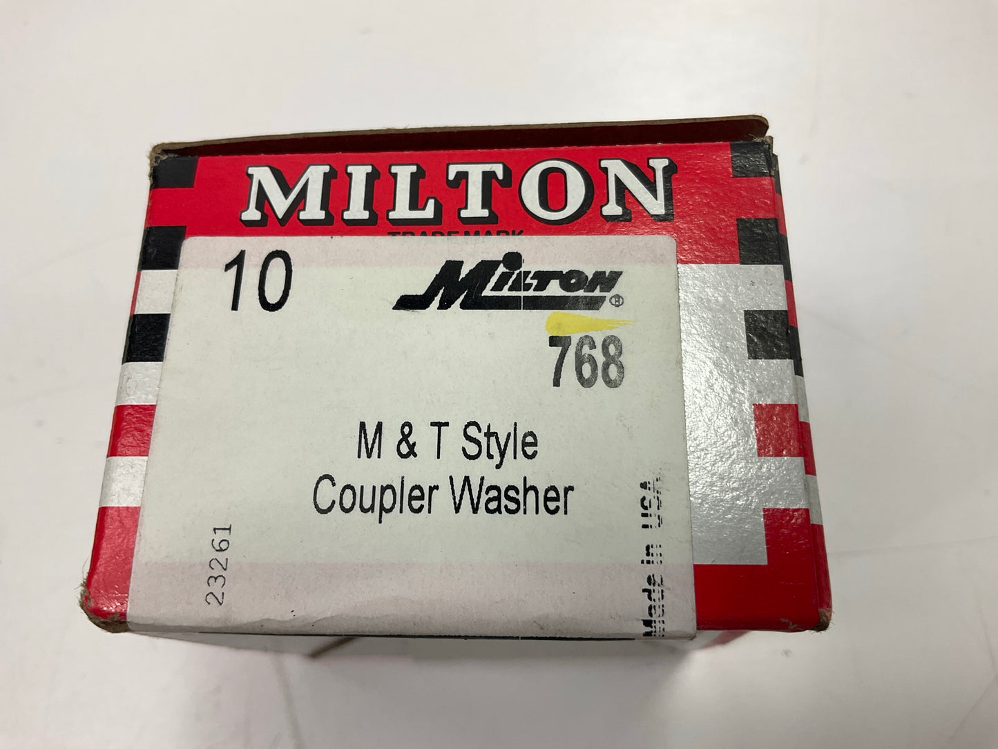 Milton 768 Coupler Washer, M & T-Style  - 10 / Pack