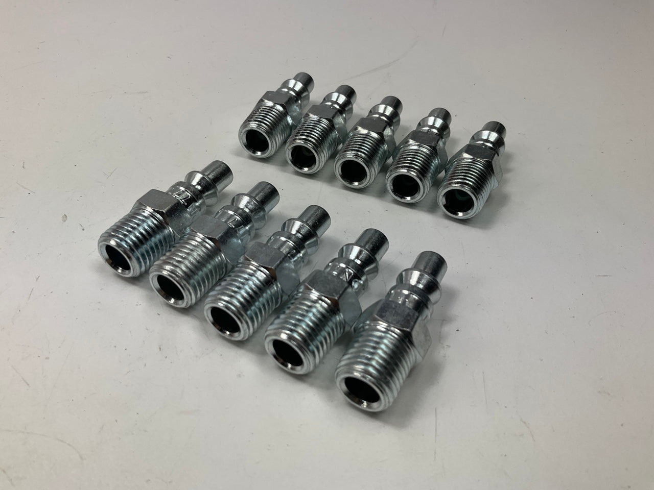 Milton 777-10 Air Hose Coupler Plug Fittings, ''A'' Style - 1/4'' Male NPT