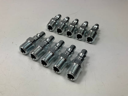 Milton 777-10 Air Hose Coupler Plug Fittings, ''A'' Style - 1/4'' Male NPT