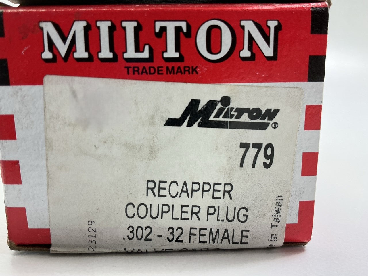 (8) Milton 779 Female T Style Recapper Plugs, 305-32 Size