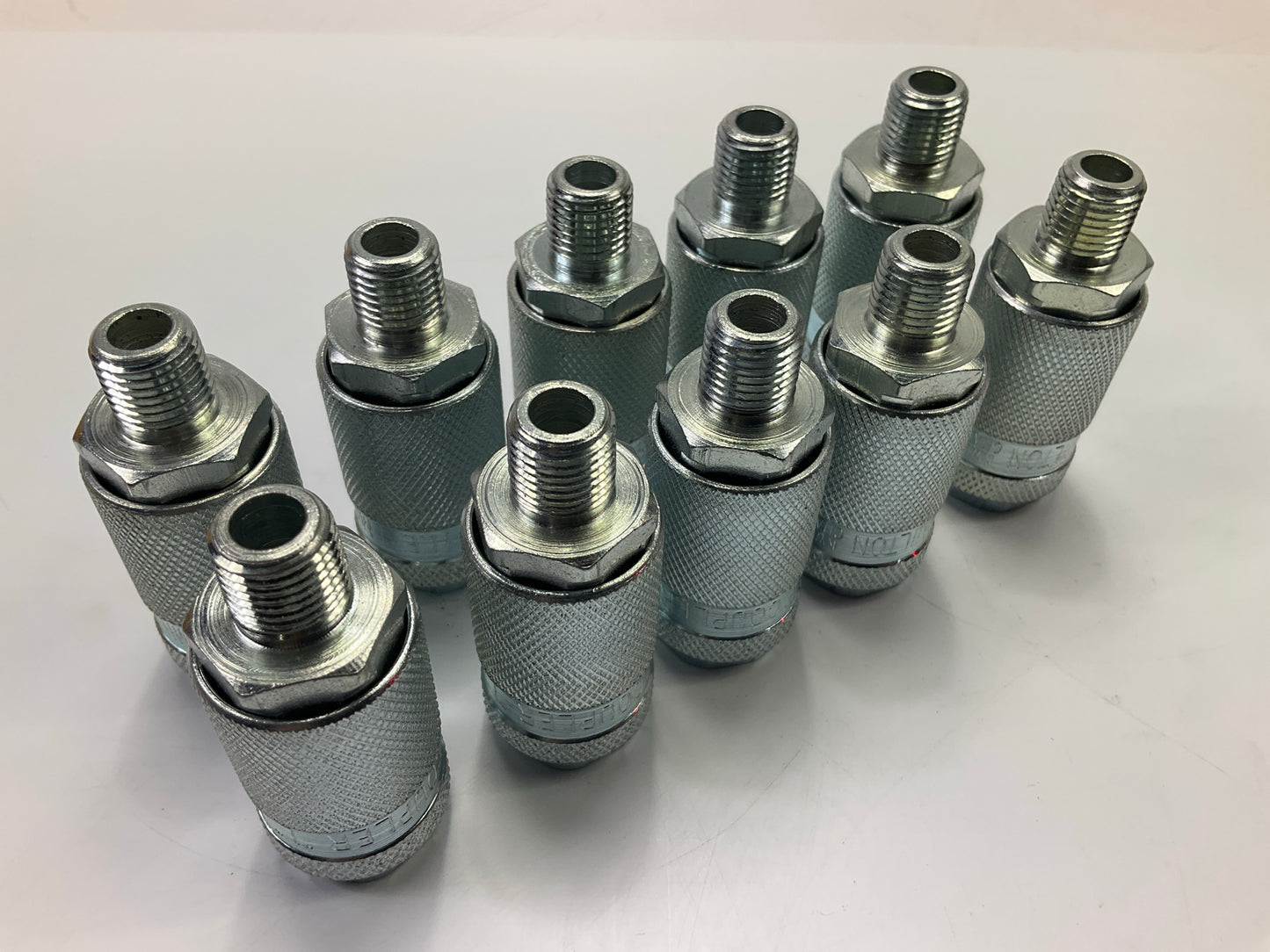 (10) Milton S794 1/4'' Male Body L-Style Coupler