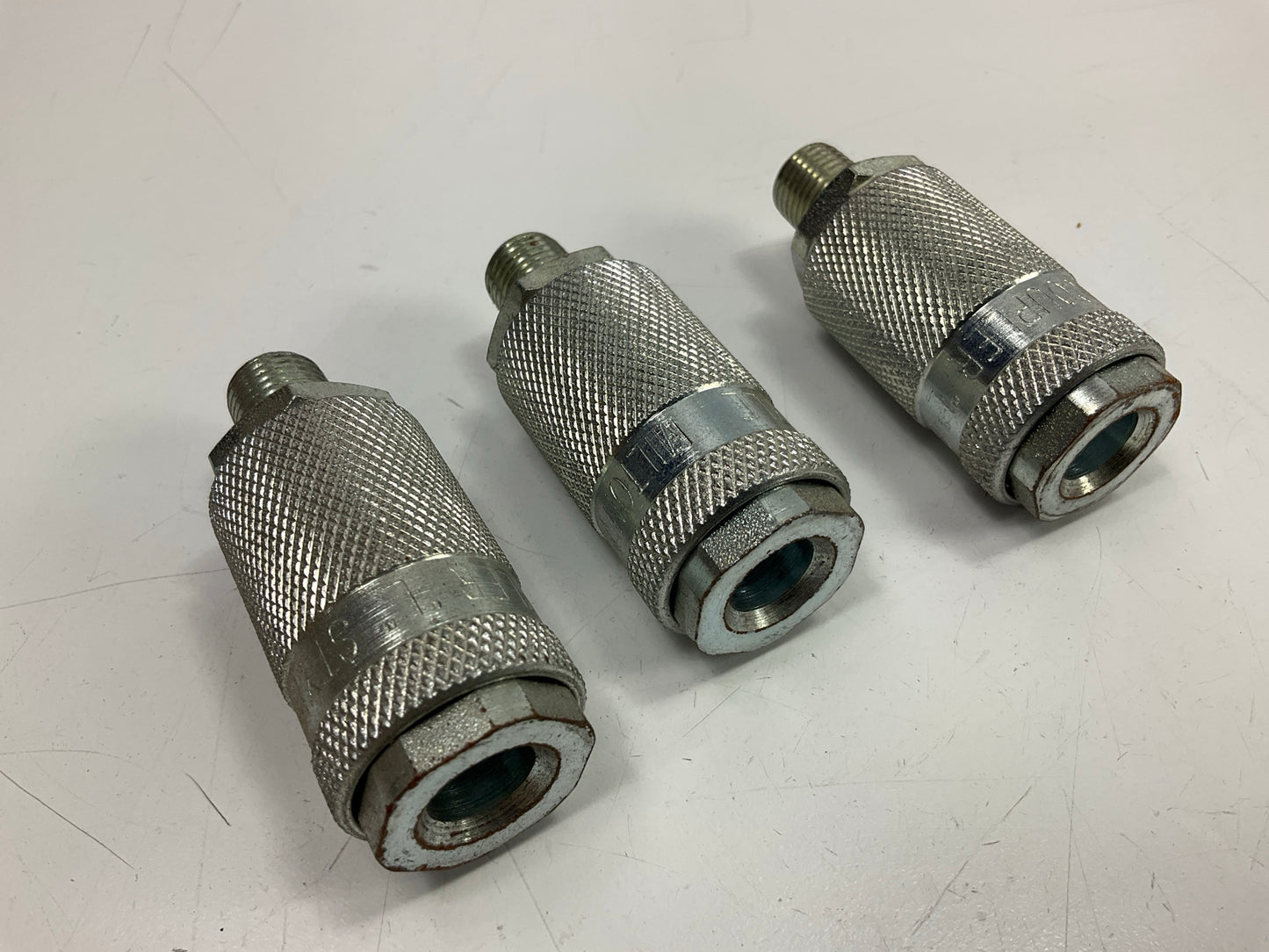 (3) Milton 794 1/4'' MNPT Male Body L-Style Coupler