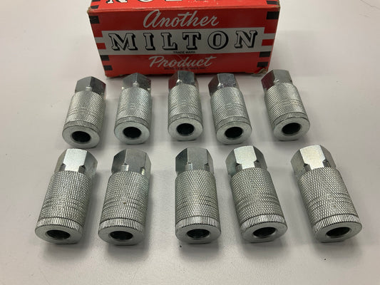 Milton 795 1/4'' Female 1/4'' FNPT D-Style Coupler (Box Of 10)