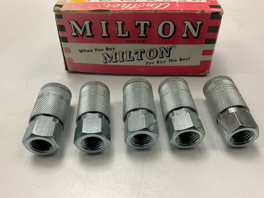 Milton 795 1/4'' Female 1/4'' FNPT D-Style Coupler (Box Of 5)
