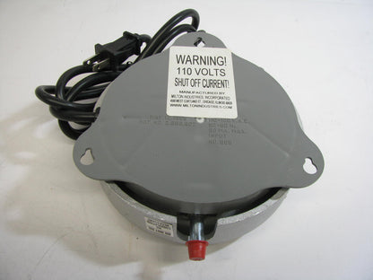 Milton 805 Driveway Service Gas Station Signal Bell 110 Volt (WITHOUT HOSE)