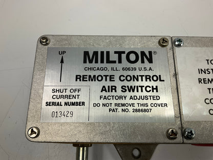 Milton 825 Remote Control Air Switch Signal Bell-Chime, Remote Location Switch