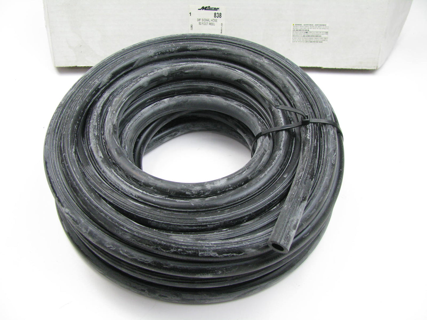 Milton 838 Driveway Auto Service Shop Signal Hose - 3/8'' ID X 50' Foot Reel