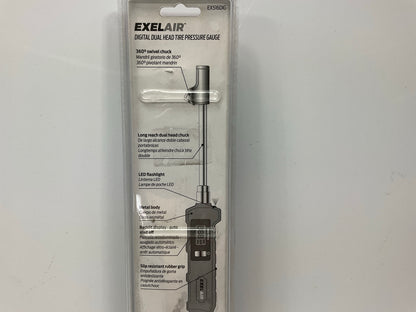 Milton EX516DIG Digital Dual Head Tire Gauge With Extended Swivel Air Chuck