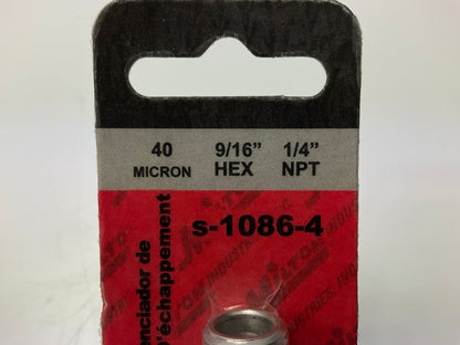 (3) Milton S1086-4 Pneumatic Exhaust Mufflers 1/4'' NPT