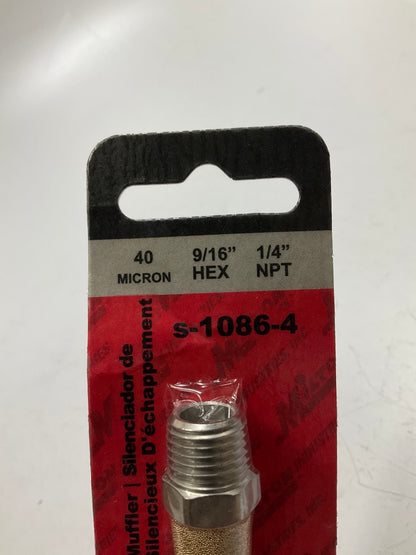 Milton S1086-4 Pneumatic Exhaust Muffler 1/4'' N.P.T