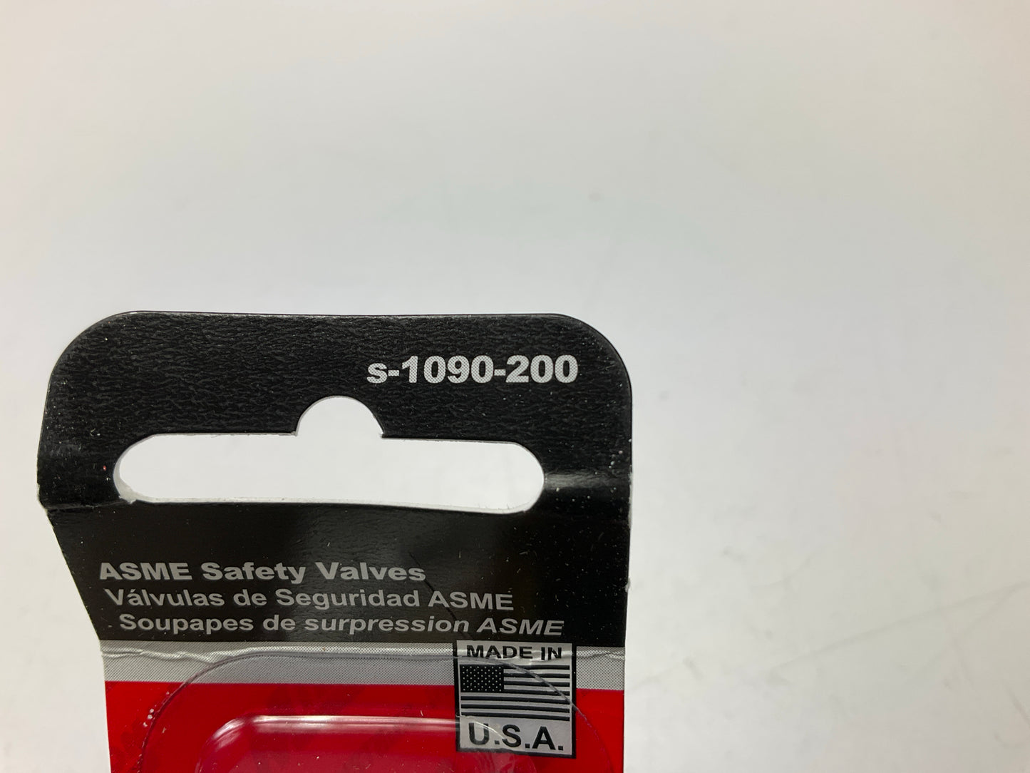Milton S1090-200 ASME Safety Pop Off Pressure Valve - 1/4'' NPT, 200 PSI