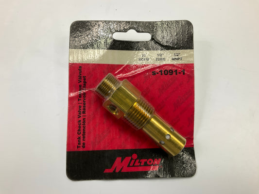 Milton S-1091-1 1/2'' MNPT Compressor Tank Check Valve.
