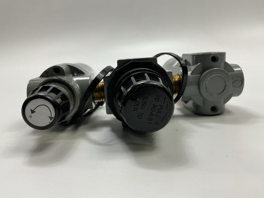 MISSING GAUGE - MILTON S1140 MINI FRL Air Filter Regulator Lubricator 1/4'' NPT