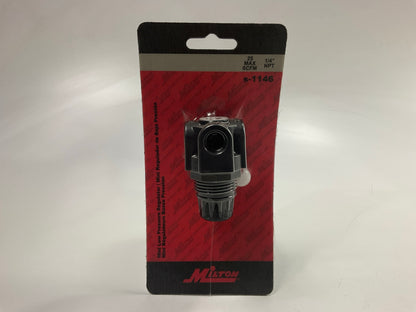 Milton S-1146 1/4'' NPT Mini Low Pressure Air Regulator