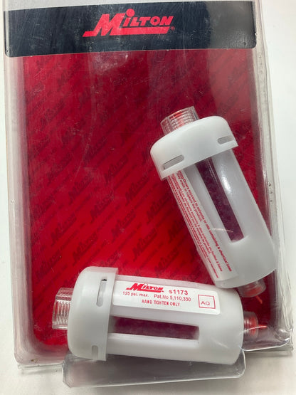 Milton Industries S-1173 Mini Disposable Air Line Desiccant Filter - 2 / Pack