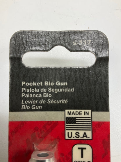 Milton S-117 T Style Adjustable Pocket Blow Gun Twist Knob Airflow MADE IN USA