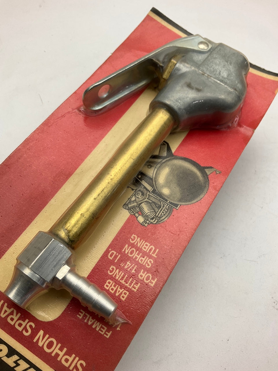 Milton S-156 1/4'' Female NPT Siphon Spray Air Blow Gun