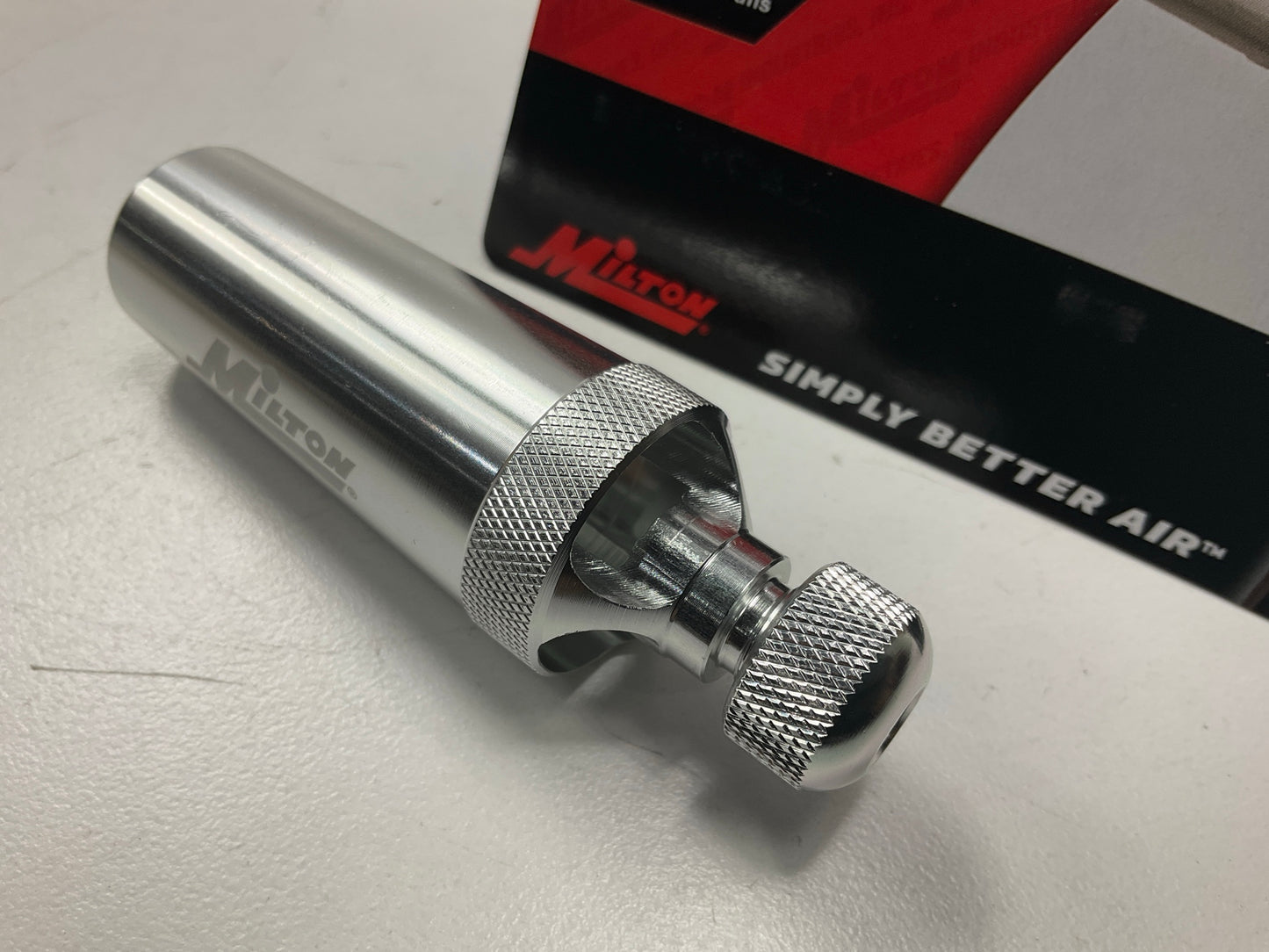 Milton S-160X5A High Flow Venturi Air Multiplier Blow Gun Nozzle, Aluminum
