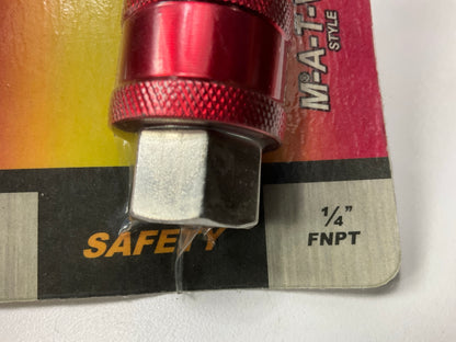 Milton S1750 5 In ONE Universal Quick Connect Industrial Coupler 1/4'' Female NPT